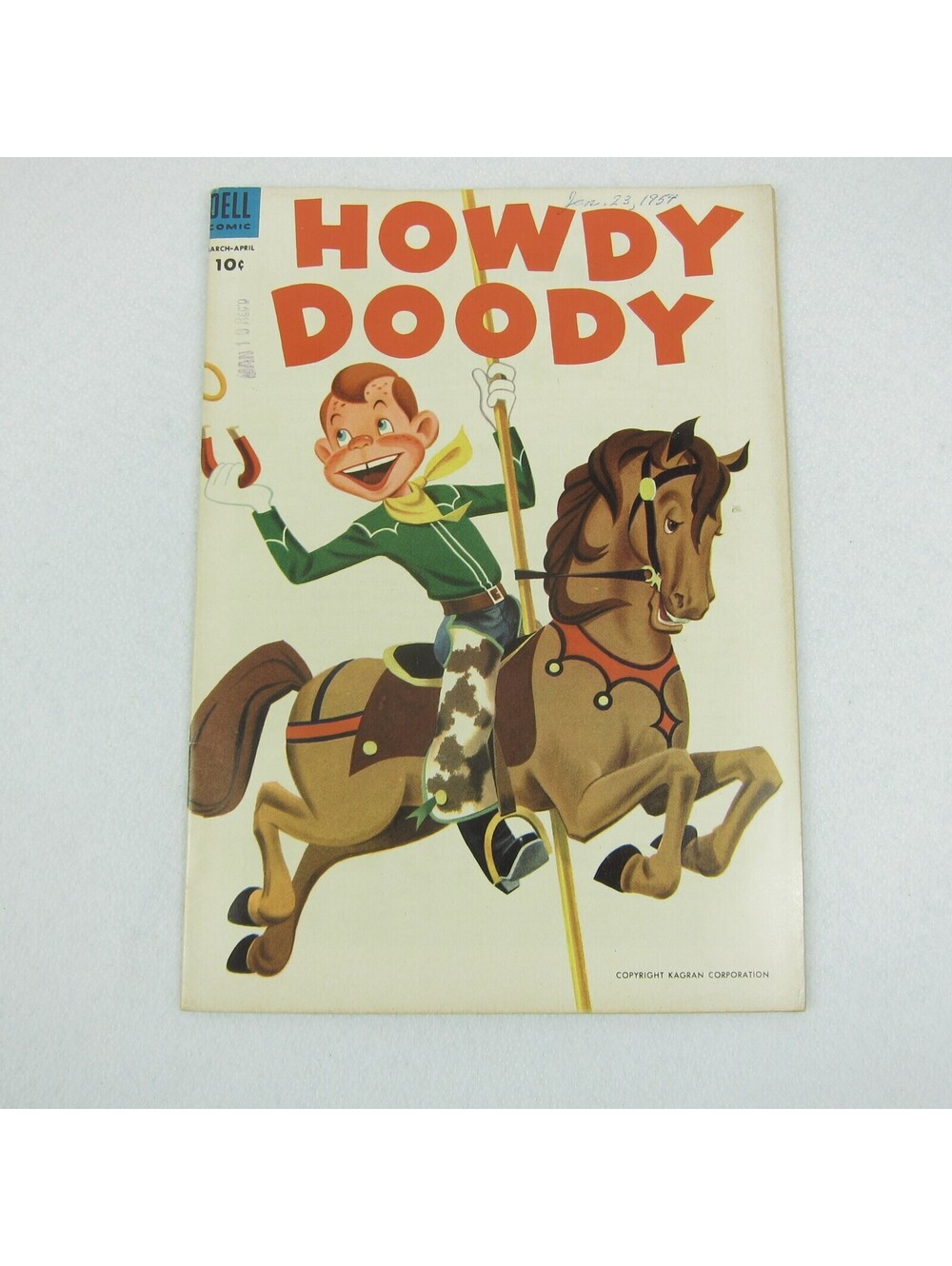 Vintage 1954 Howdy Doody Comic Book #27 March - April Dell Golden Age RARE